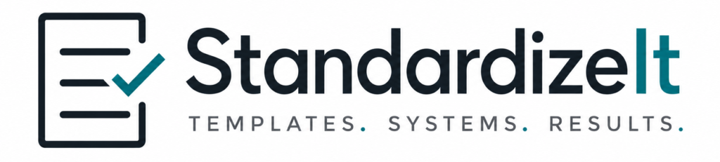 StandardizeIt