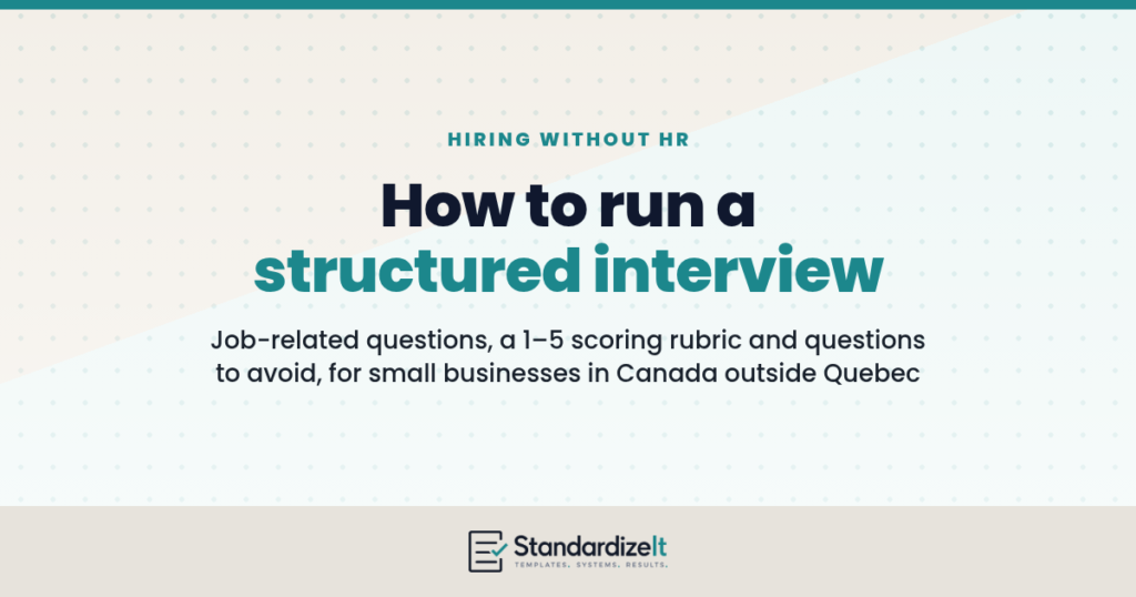 blog featured structured interview