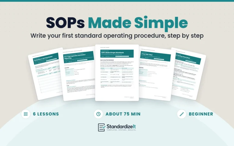 SOPs Made Simple Course card